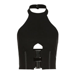 Personality Halter Strap Vest