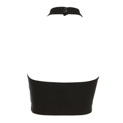 Personality Halter Strap Vest