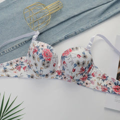 Women Floral Print Bra