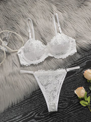 Women French Floral Lace lingerie