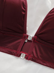 Women Front Closure Push Up Bra