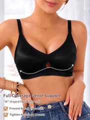 Women Jelly Support Wireless Seamless Bra