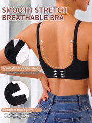 Women Jelly Support Wireless Seamless Bra
