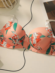 Women Pretty Printed Push Up Bra