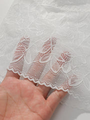 Women White Leaf Lace lingerie