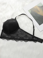 Women's Deep V Sexy Lace Flower Underwear