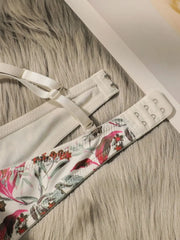 Women's Floral Print Bra