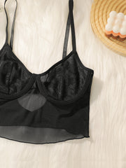 Women's Mesh Underwire Bra