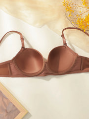 Women's Pure Color Underwire Bra