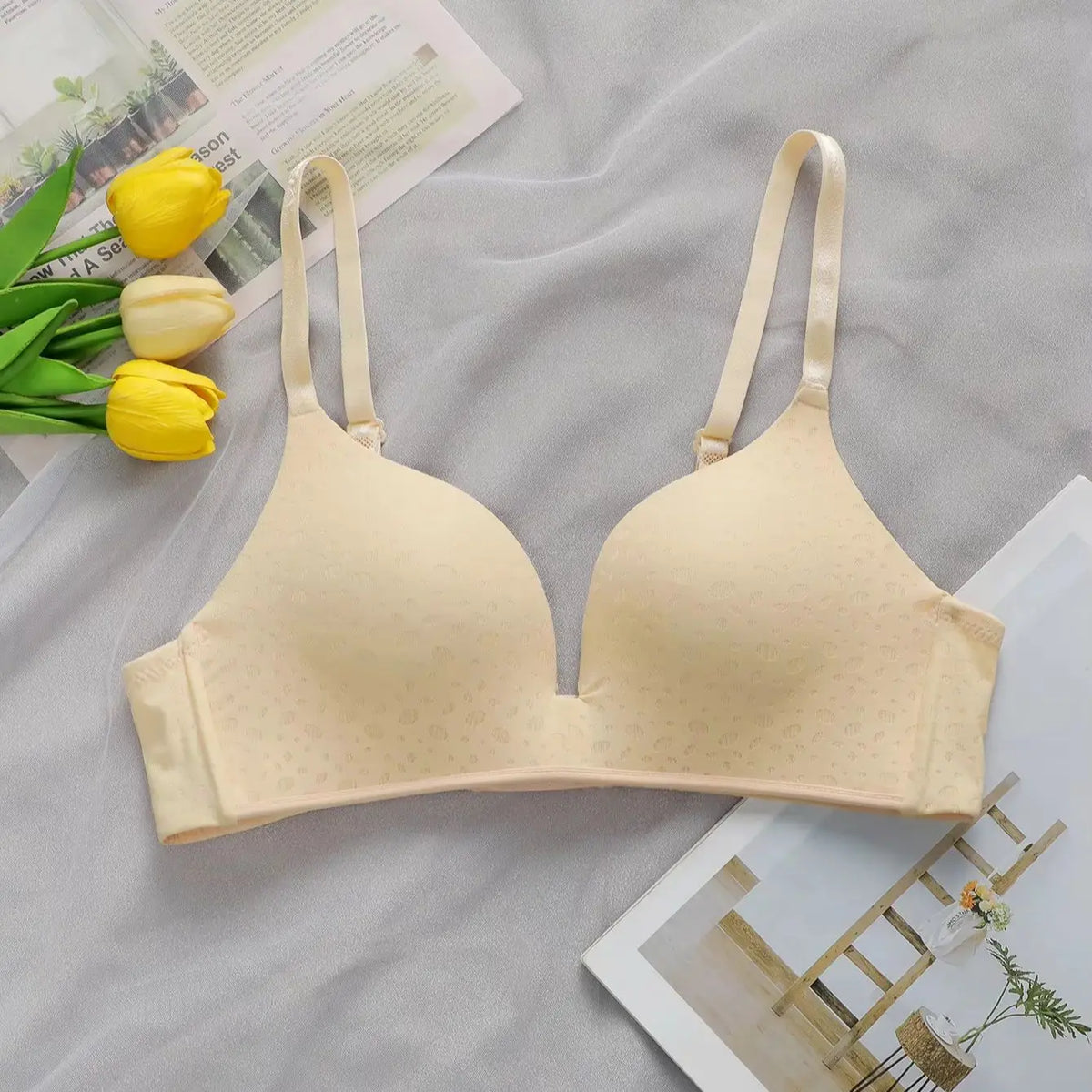 Women's Seamless Push Up Bra