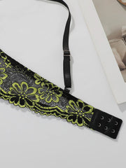 Women's Sexy Embroidered Lace Floral Bra