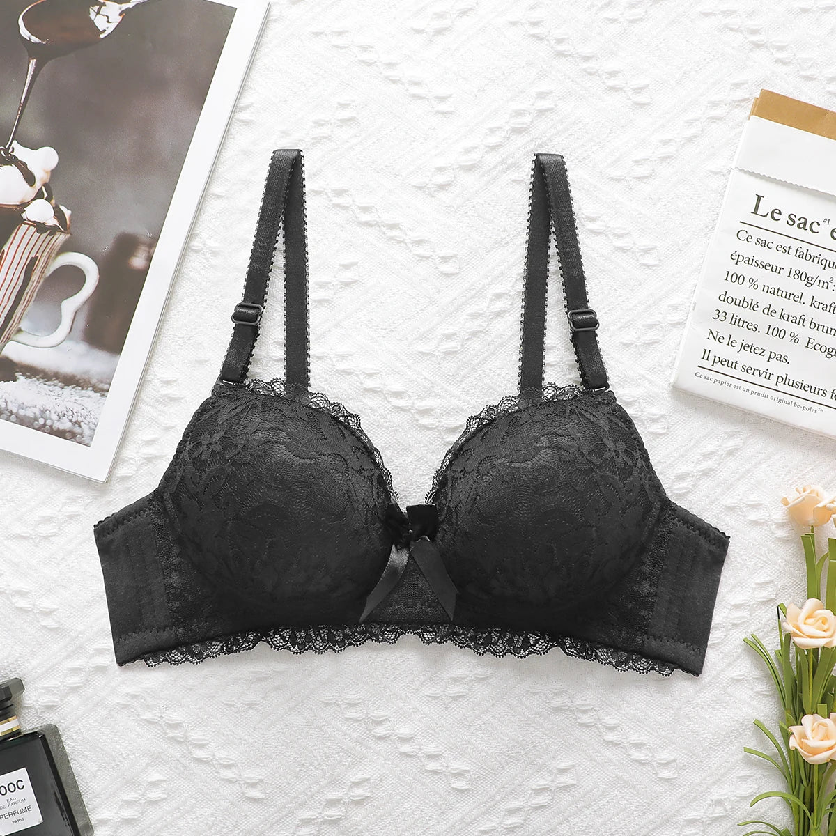 Women's Sexy Embroidered Lace Underwear