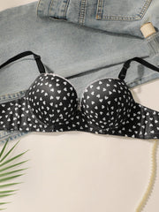 Women's Sexy Heart Print lingerie