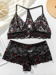 Women's Sexy Heart Shaped Triangle Cup lingerie
