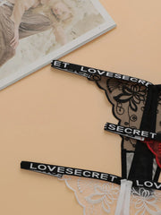 Women's Sexy Lace Floral Thong