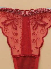 Women's Sexy Lace Floral Thong