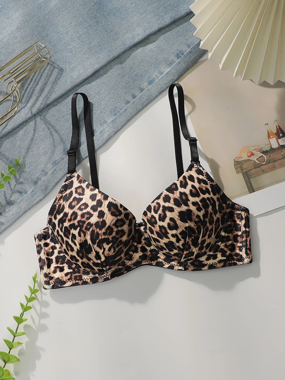 Women's Sexy Leopard Print Bra