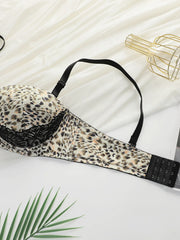Women's Sexy Leopard Print Lace Bra