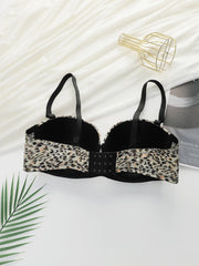 Women's Sexy Leopard Print Lace Bra
