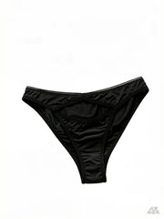 Women's Sexy black Hollow Out Thong