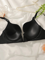 Women's Sexy plus Size Deep V Adjustable Strap Bra