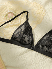 Women's Sheer See Through Lace Bralette