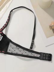 Women's black sexy lingerie