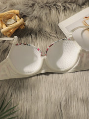 Women's floral print pattern lingerie
