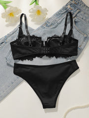 Women's floral sexy lingerie