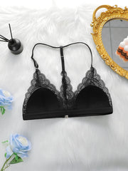 Women's front buckle lace Underwear