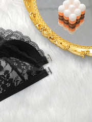 Women's front buckle lace Underwear