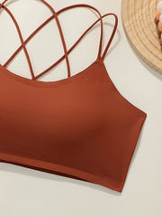 Women's ice silk detachable cup Bra