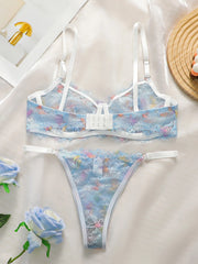 Women's lace sexy transparent lingerie