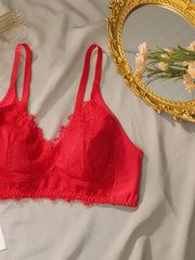 Women's lace strapless sexy Bra