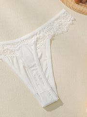 Women's low waisted lace Thong