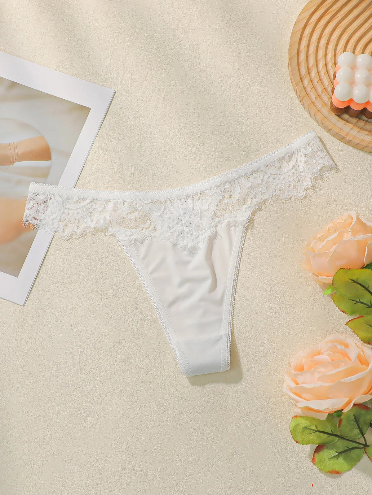 Women's low waisted lace Thong