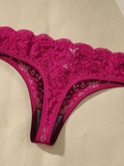 Women's multi-color combination Thong