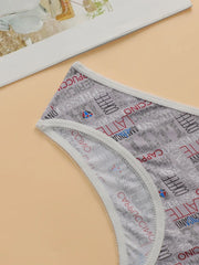 Women's multicolored sexy triangle Underwear
