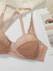 Women's neck hanging cross strap Bra