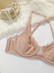 Women's neck hanging cross strap Bra
