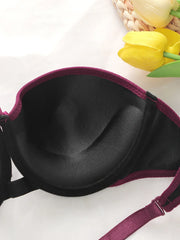 Women's neck hanging embroidered butterfly sexy lingerie