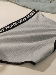 Women's pure cotton solid color Underwear