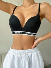 Women's seamless gathering Underwear