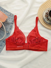 Women's sexy bright diamond Bra