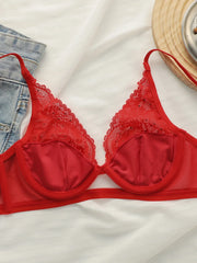 Women's sexy bright diamond Bra
