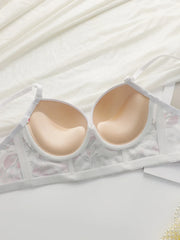 Women's sexy embroidered floral lingerie