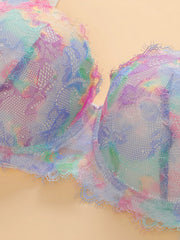 Women's sexy embroidered floral Underwear