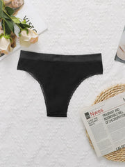 Women's sexy embroidered flower triangle Underwear