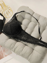 Women's sexy embroidered lace floral lingerie