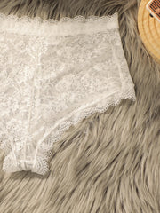Women's sexy embroidered lace floral Underwear